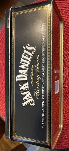 Jack Daniels Old No.7 Brand Tennessee Sour Mash Whiskey Tin Box Heritage Series - Picture 2 of 2