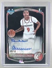 Darianna Alexander 2025 Bowman Chrome Sapphire Black Refractor 1st RC Auto 5/10