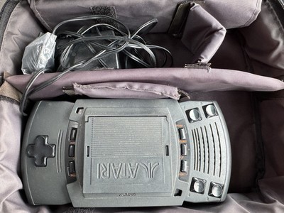Atari Lynx 2 II Handheld Console Gray 10 Games, Sunvisor & Case  (PAG-401)