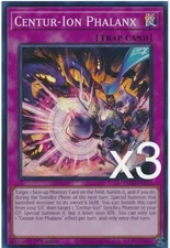 3X Yugioh Centur-Ion Phalanx VASM-EN023 Super Rare 1st Edition NM