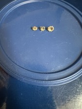 6X3MM 14k Yellow Gold Large Replacement single push Back For Stud Earring USA.