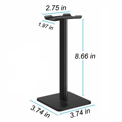 Earphone Headset Hanger Holder Headphone Stand Desktop Display Holder Racks USA - Picture 4 of 11