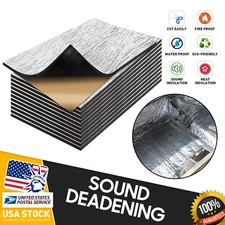 Sound Deadener Noise Proof Deadening Mat Heat Shield Insulation Self-Adhesive