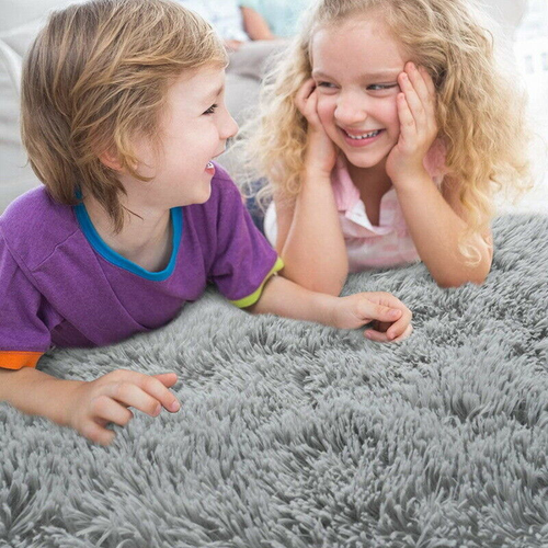 Large Floor Rugs Fluffy Area Carpet Shaggy Pads Living Room Bedroom Chair Mat OZ - Picture 5 of 19