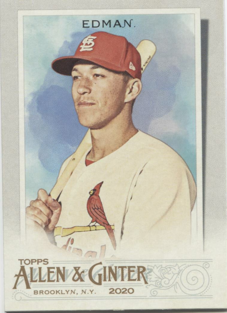 TOMMY EDMAN 2020 Topps Allen & Ginter BASE CARD - ST. LOUIS CARDINALS ...