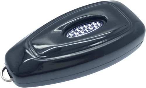 Gloss HARD SHELL CASE 3 BUTTON FOB Fits FORD FOCUS MONDEO KUGA FIESTA ST (Black) - Picture 2 of 7