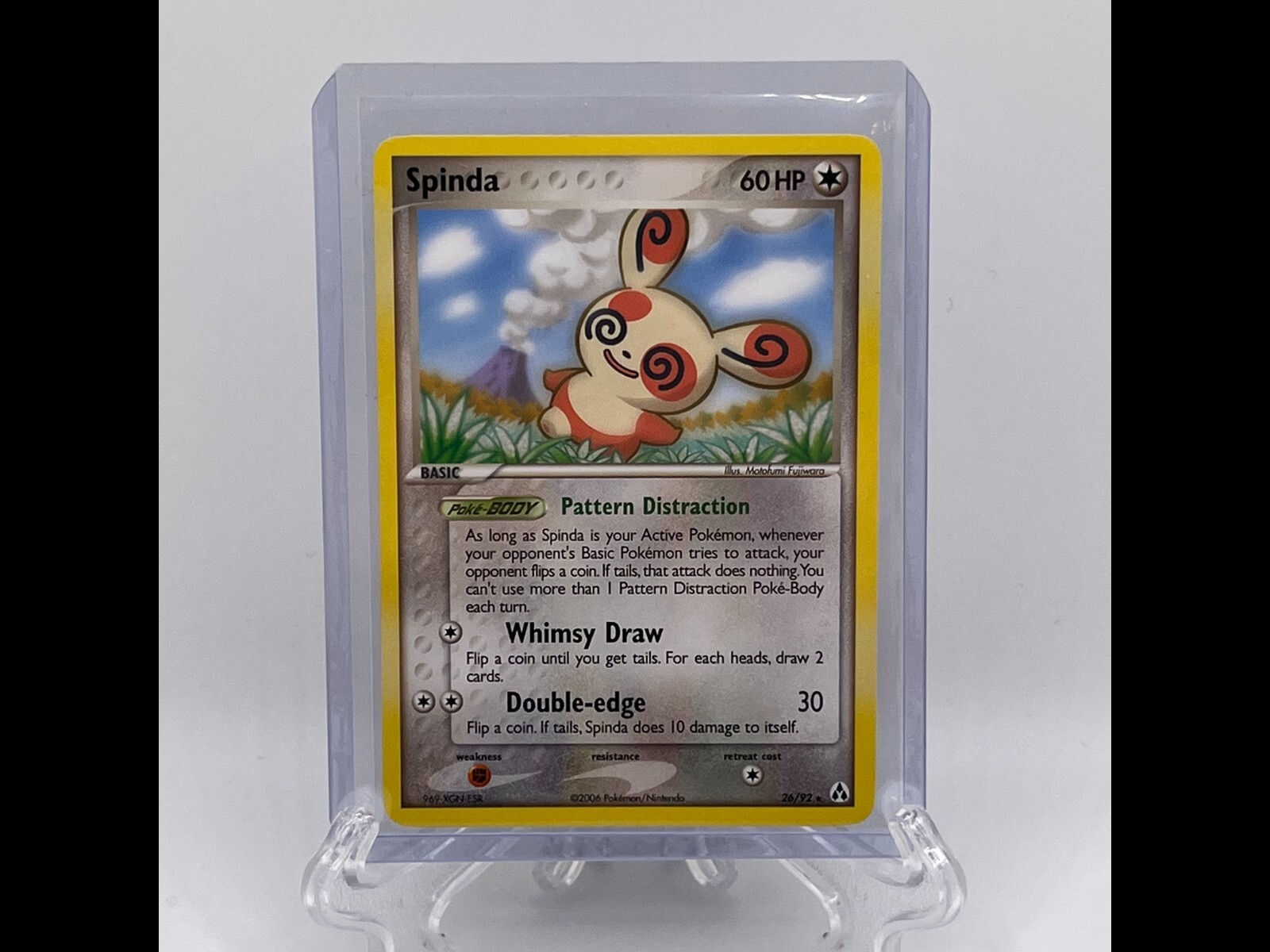 Pokemon TCG Spinda #26 Legend Maker NM Pokemon Card