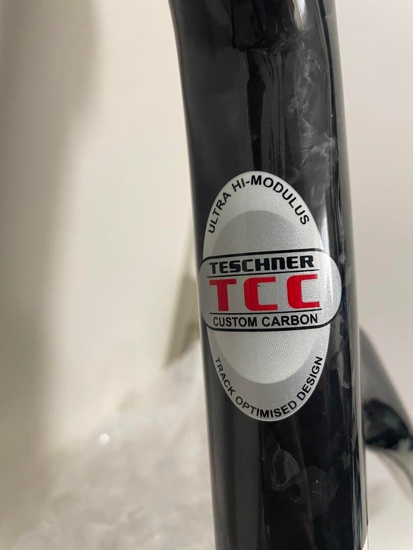 TESCHNER TRACK PRO Full Carbon Fixed Gear Bike 53cm Free