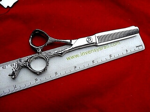 6" Dragon Hairdressing Hair Cutting Scissors & Thinning / 440c (7" FULL) - Picture 8 of 24