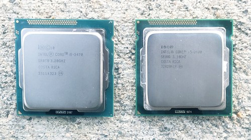 Intel Quad Core i5-3470 3.20 GHz & i5-2400 3.1 GHz SR00Q Processors