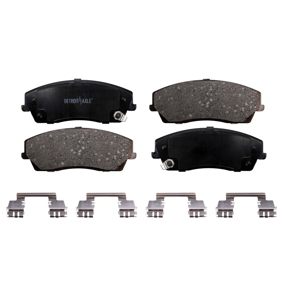 RWD Front Ceramic Brake Pads for Chrysler 300 Dodge Challenger Charger Magnum - Image 3 of 4