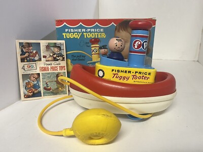 フィッシャープライス　ヴィンテージ　TUGGY TOOTER トイストーリー フィッシャープライス ヴィンテージ TUGGY TOOTER トイ