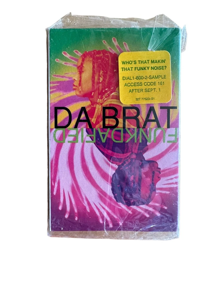 Da Brat Funkdafied 1994 Cassette Single New sealed - Image 2 of 4