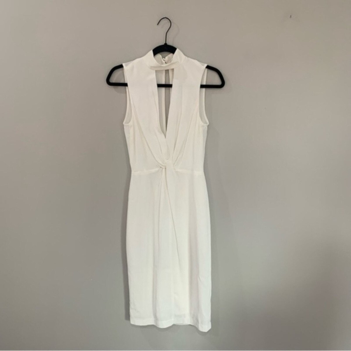 bec and bridge white cut out dress Bec & Bridge - White Effie Knit Cut Out Dress