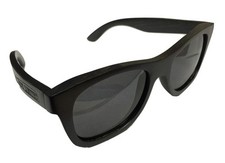 Wooden Sunglasses SOPHISTICATED in Black Stained Bamboo Wood