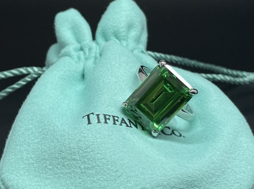 Green Quartz Ring Sterling Silver 925 