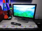 Sharp 19” Lc-19Sb14U 720p Hdmi Compact Lcd Tv w Rmt Parts/Repair Freeship