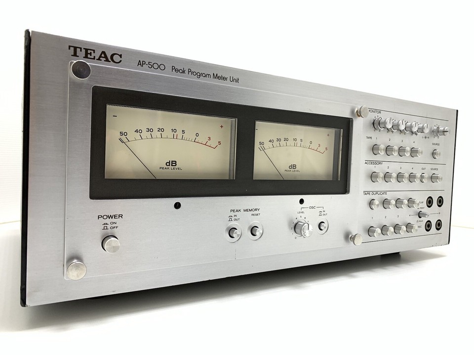 Unité De Mesure Crête TEAC AP-300 – Vintage 1975, état Like New, Japon