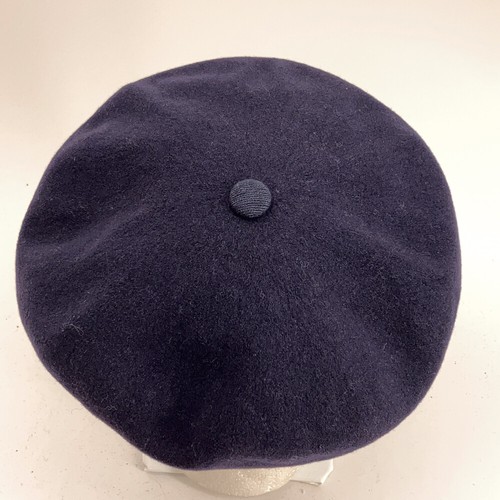 Kangol made united kingdom dark blue newsboy hat size large - Picture 2 of 7