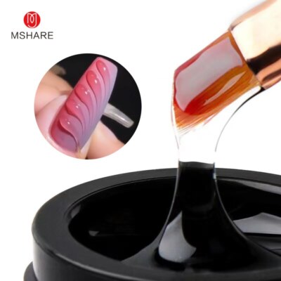 3D Top Coat UV Gel Rhinestones No Wipe Topcoat Without Sticky Layer Water Drop