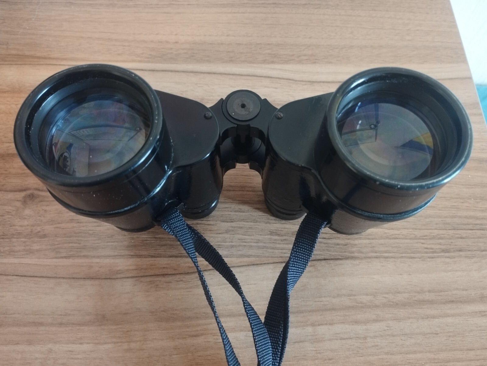 Polish PZO WARSZAWA LP 7x50 binoculars, Polish Navy (Marynarka Wojenna) — image 3