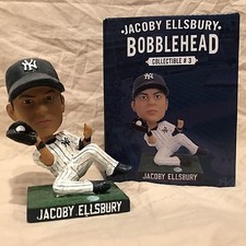 Jacoby Ellsbury SGA 2015 NY Yankees Collectible Bobblehead Statue Figurine 8/24