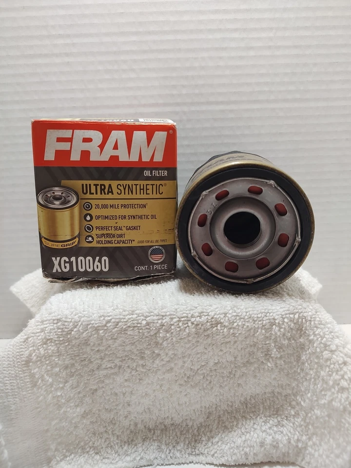 🔥 FRAME ультра синтетический автомобильный сменный масляный фильтр 20 000 миль, XG10060 - Изображение 2 из 3