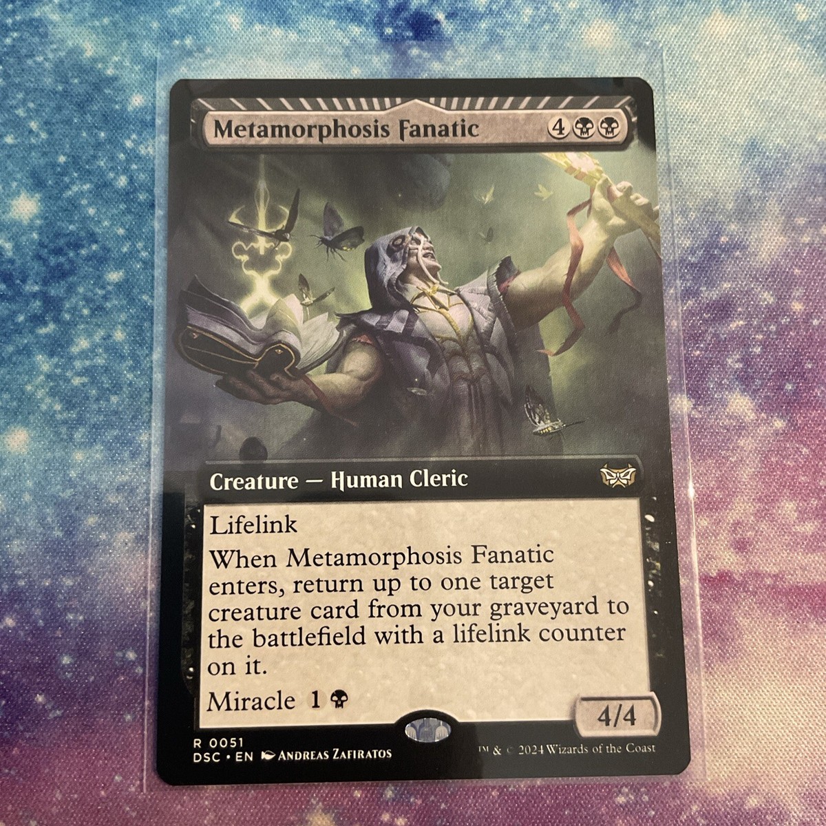 MTG 変化の狂信者/morphosis Fanatic Metamorphosis Fanatic (Extended Art) - Commander: Duskmourn