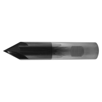 VHM Entgrater Z4 60°  Ø4, 6, 8, 10, 12, 16, 20mm NC Fasen Fräser Weldon TiAlN