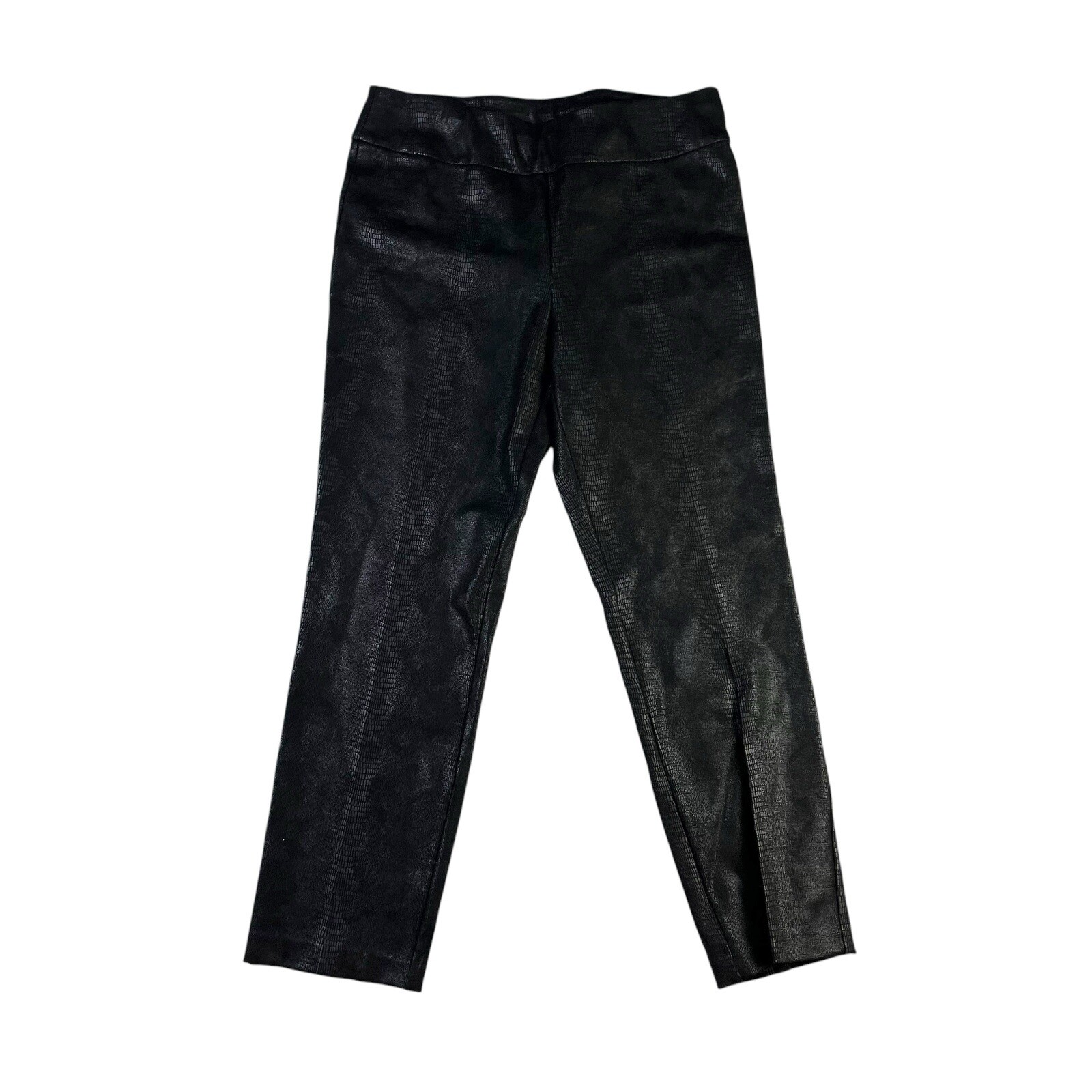 Soft Surroundings Black Foil Python Charlize Pont… - image 1