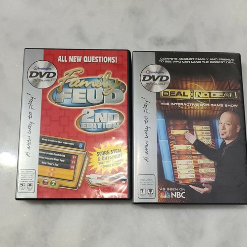Family Feud Game Show 2nd Edition Interactive and Deal or No deal dvd