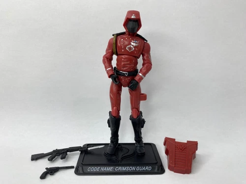 G.I. Joe 25th Anniversary CRIMSON GUARD v9 Loose 3.75" Action Figure