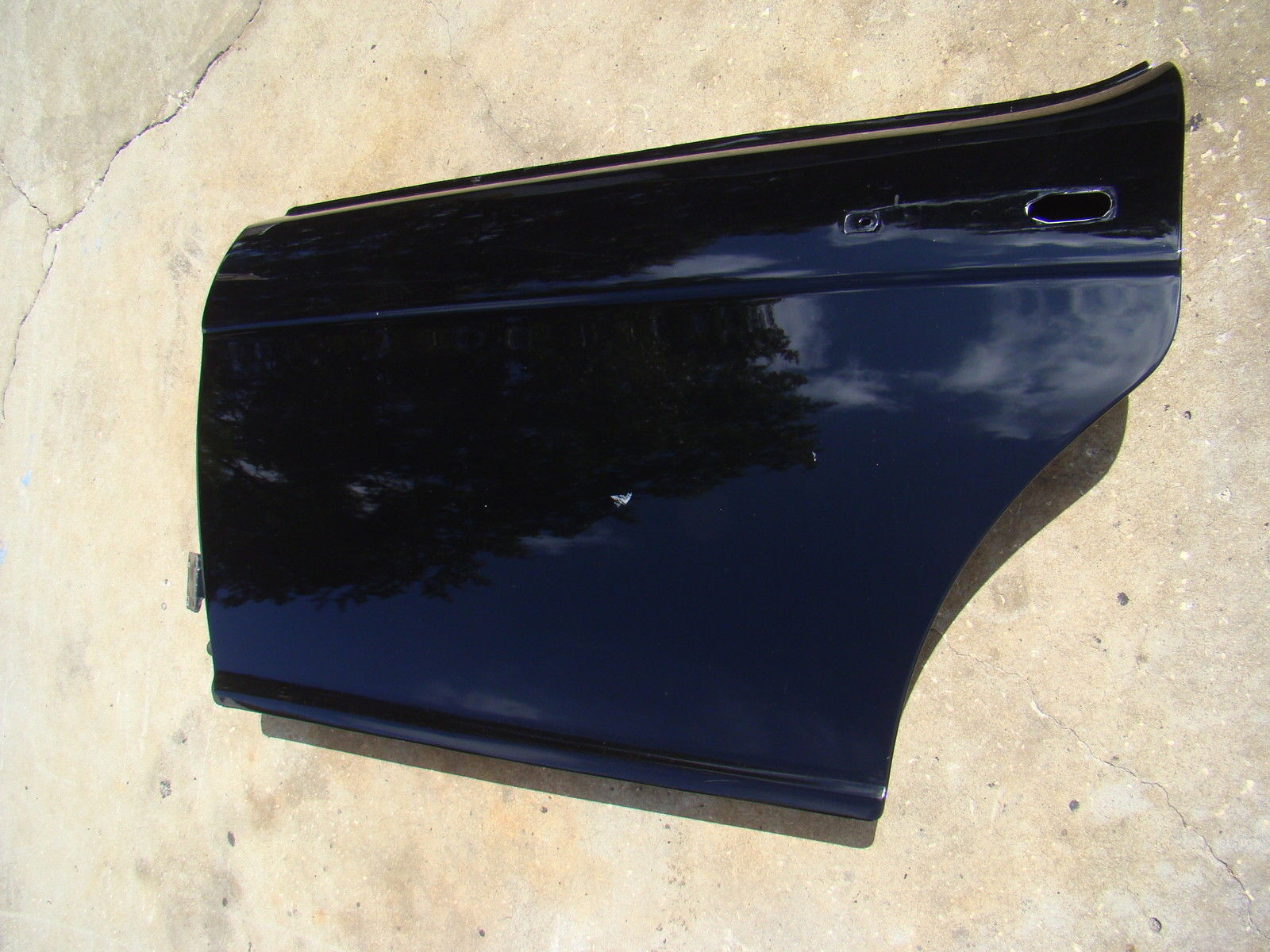ROLLS ROYCE DOOR REAR LEFT SILVER SPUR 90 BLACK