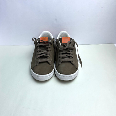 WOMENS NEW BALANCE SIZE 7 1/2 STYLE 791 CREW COURT SNEAKERS BROWN