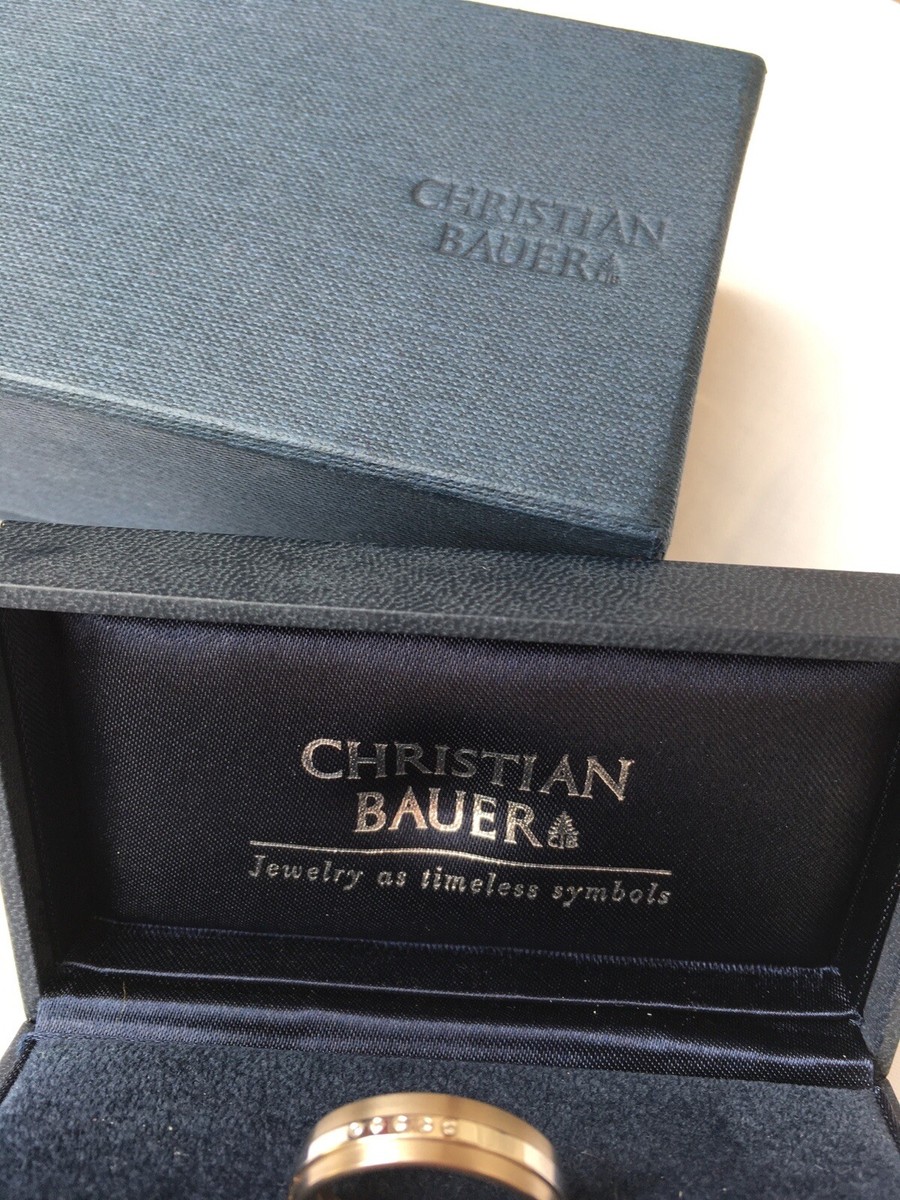 MEN PLATINUM AND DIAMOND RING/BAND SIZE T UK