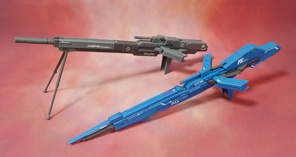 EW model FXA-03M2 Hyper Mega Launcher Guns for MG 1/100 ZETA ka