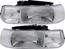 For 1999-2002 Chevrolet Silverado Tahoe Headlight Halogen Set Pair For 1999-2002 Chevrolet Silverado Tahoe Headlight Halogen Set Pair