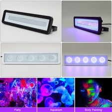 UV Ultraviolet Light 50W Spotlight LED Lamp for Halloween Party Bar 365nm 395nm