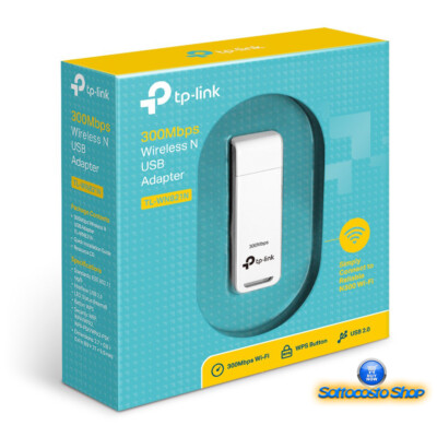 Adattatore USB WiFi 300Mbps: Chiavetta Wireless Per PC, Compatibile Windows 7/8/10/XP, Con Antenna 2dBi