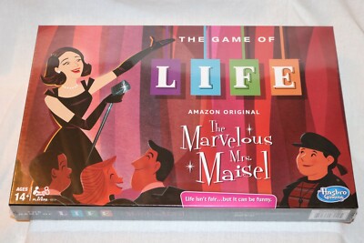 Hasbro The Game of Life: The Marvelous Mrs. Maisel Edition Board Game, New