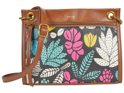 Fossil Violet Crossbody Bag 