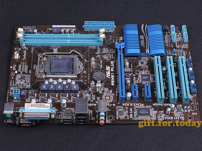 Original ASUS P8H61 PLUS Intel H61 Motherboard LGA 1155 DDR3