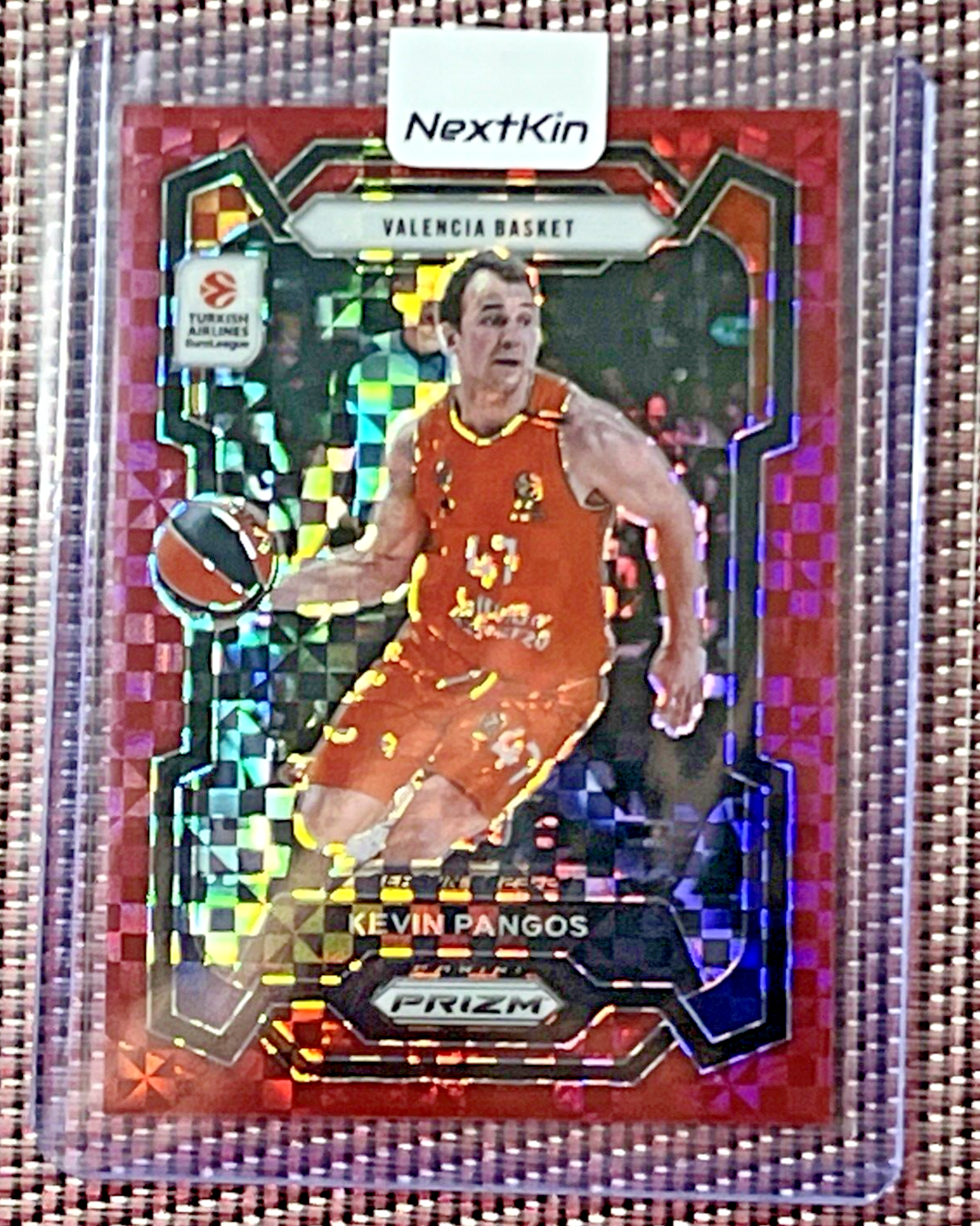 Kevin Pangos #156 2023 Panini Prizm Turkish EuroLeague LOW POP /75 Red Power SSP