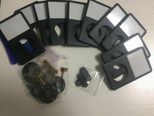 10X BLACK Front Faceplate Housing Case  Clickwheel iPod Classic 80/120/160gb