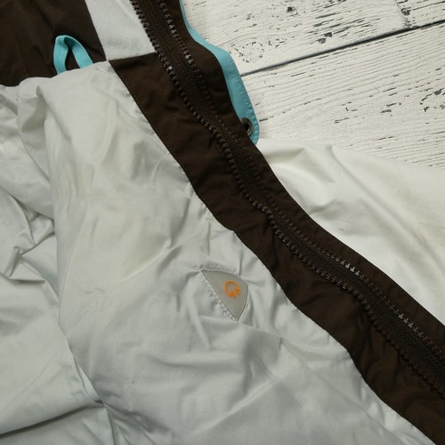 Nike ACG Jacket Womens Small (4-6) Blue Brown Windbreaker Shell Zip Pockets - Picture 5 of 11