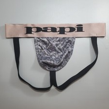 Papi Men's Jockstrap Nylon, Polyester  Spandex Small