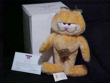 14 Steiff Jointed Garfield Mint With Box, Cer...