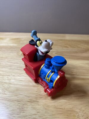 McDonald's Disney MICKEY & MINNIE'S RUNAWAY RAILWAY GOOFY #1 TOY HAPPY MEAL 2020
