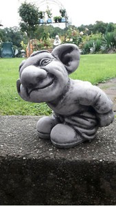 Koi Borse Steinfiguren Ca 7000 Gr Schwer Gnom Gollom Nackten Popo Zwerge Garte Ebay