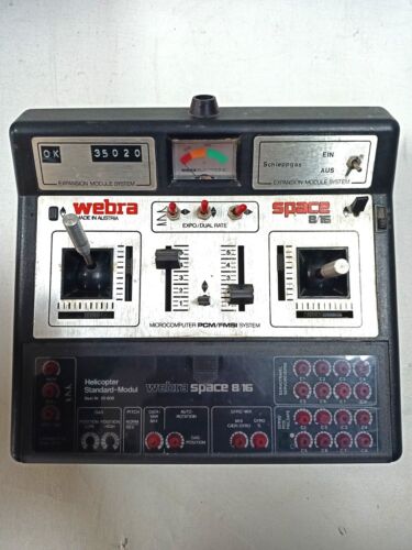 Vintage Rare Webra transmitter-Receiver Space 8/16 PCM / FMSI - Picture 5 of 10